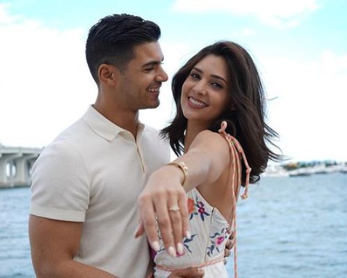 Camila Banus with her husband Marlon Aquino.